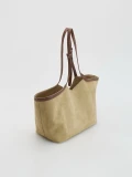 RESERVED Tote - Beige - 57 x 28 x 15 cm