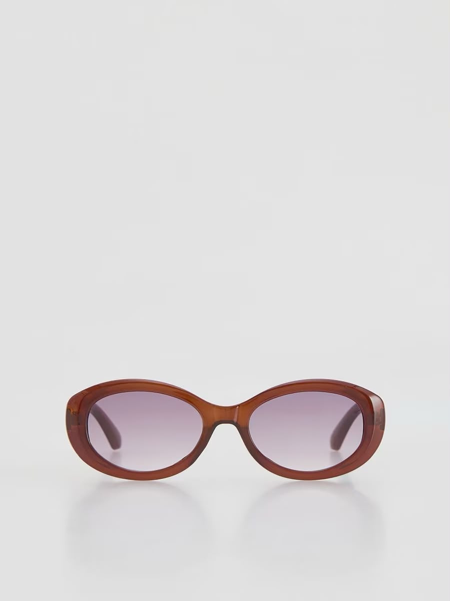 RESERVED Sunglasses - Dark Red - One Size