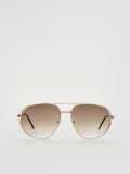 RESERVED Sunglasses - Gold - One Size