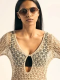 RESERVED Sunglasses - Gold - One Size