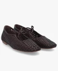 Radley The Camden Ballerina Shoe - Chocolate - UK 7