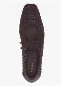 Radley The Camden Ballerina Shoe - Chocolate - UK 7