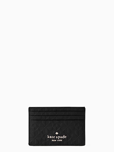 KATE SPADE CARD HOLDER  - BLACK - WLRU6154