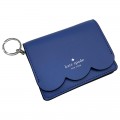KATE SPADE CARD HOLDER / COINS PURSE WITH KEY RING - BLUEBRRYCB - WLRU5271