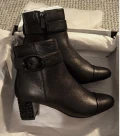 Kurt Geiger Bootie - 55 SM EGL Black - Eur 38 / US 7.5