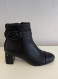 Kurt Geiger Bootie - 55 SM EGL Black - Eur 38.5 / US 8