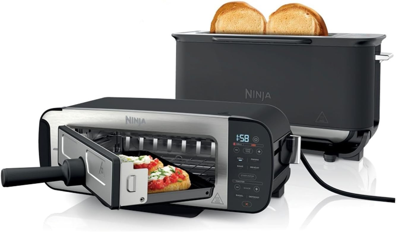 Ninja 3 in 1 Toaster - Black - 3 in 1