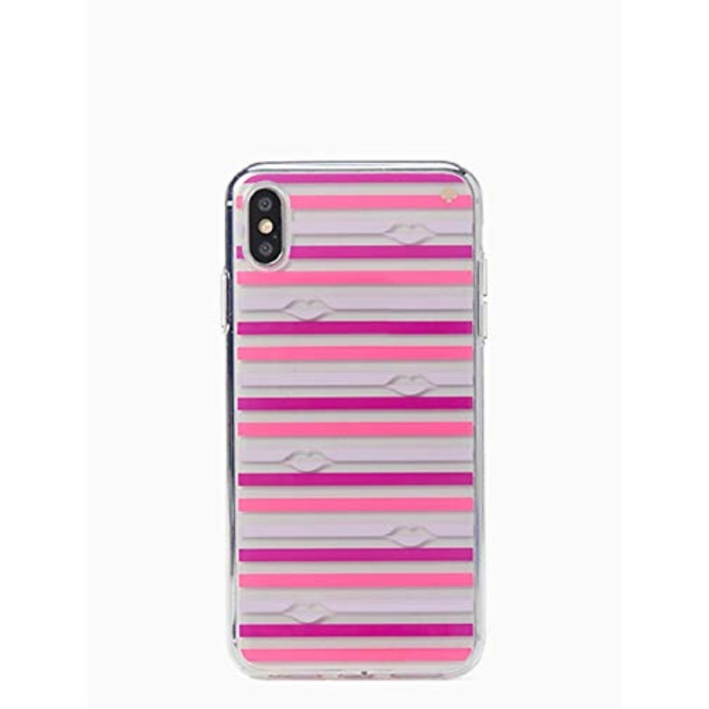 Kate Spade Iphone Cases - WIRU1249 lips with stripe - XS Max