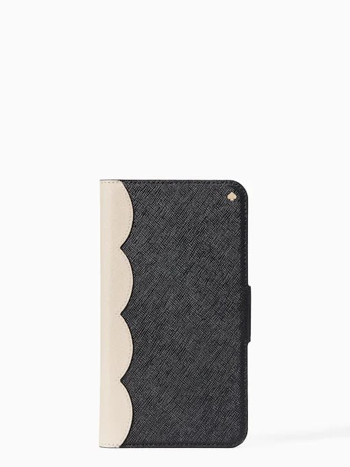 Kate Spade Iphone Cases - Folio Scallop Colorblock WIRU1124 - XS Max