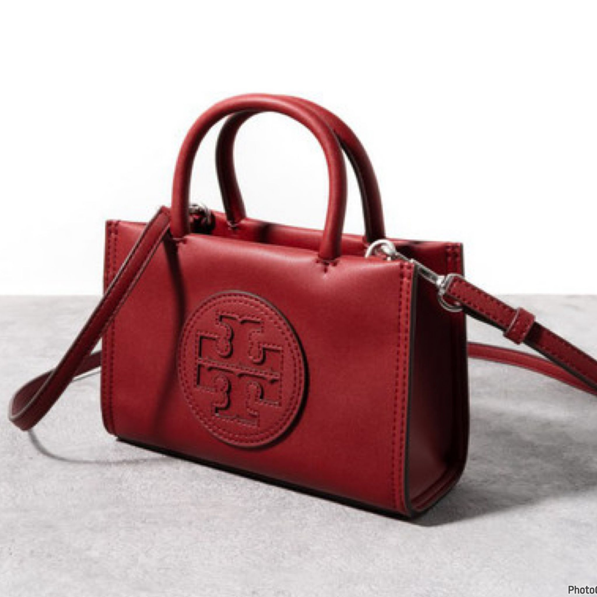 Tory Burch Mini Elle Crossbody - Juneberry - 145613 / 19 x 12 x 6 cm