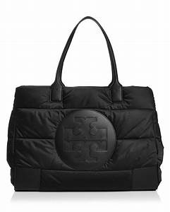 Tory Burch Elle Tote - Puffer Black - Large 60981