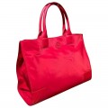 TORY BURCH ELLE TOTE - BRILLIANT RED - LARGE