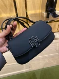 Tory Burch Britten Top Handle Crossbody - Black Matte - 149655 / 18 x 11 x 5 cm