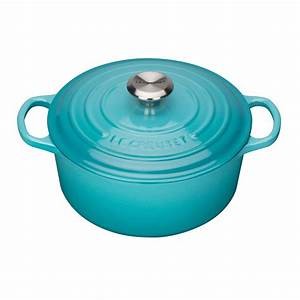 Le Creuset Signature Round Casserole - Teal - 24cm