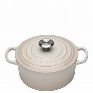 Le Creuset Signature Round Casserole - Meringue - 26cm