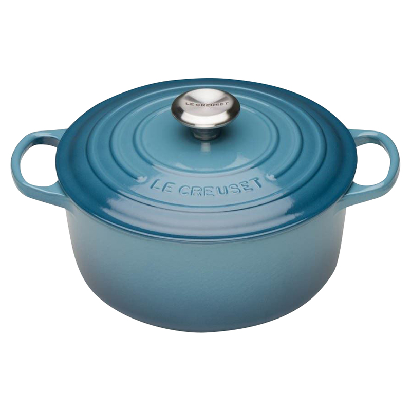 Le Creuset Signature Round Casserole - Marine - 20cm