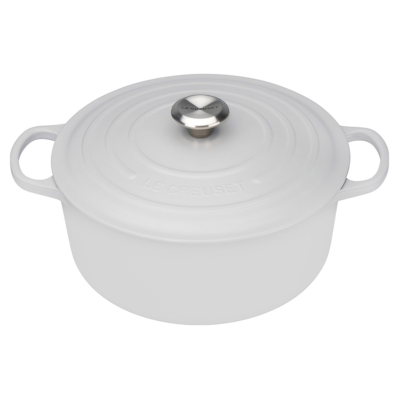 Le Creuset Signature Round Casserole - Cotton - 22cm