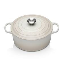 Le Creuset Signature Round Casserole - Meringue - 28cm