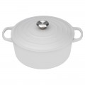 Le Creuset Signature Round Casserole - Cotton - 22cm