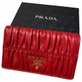 PRADA 1MV020 PURSE - FUOCO - SMALL