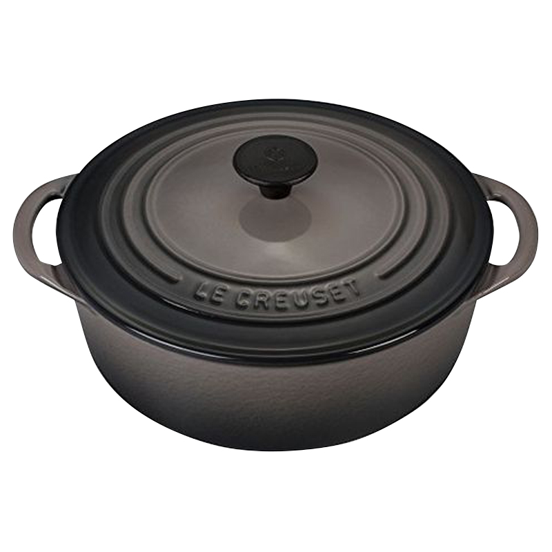 Le Creuset Classic Round Casserole - Flint - 20cm