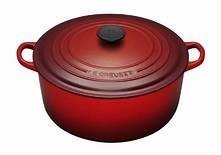 Le Creuset Classic Round Casserole - Cerise - 22cm