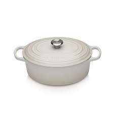 Le Creuset Signature Oval Casserole - Meringue - 27cm