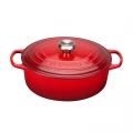 Le Creuset Signature Oval Casserole - Cerise - 17cm