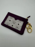 MCM Key Ring/Coin Purse - Mystic Purple - 13.5 x 9 cm