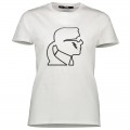 KARL LAGERFELD ATHLEISURE KAMEO TSHIRT 203W1711 - WHITE - SIZE L