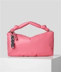 Karl Lagerfeld K/Knotted Shoulder Bag - 225W3056 / Pink - One Size