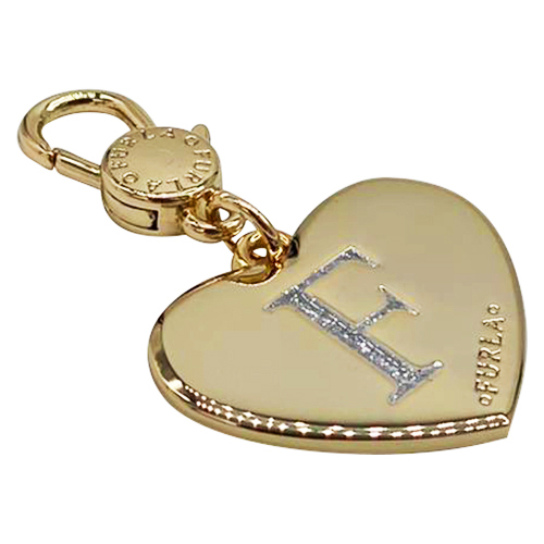 FURLA ALPHABET KEY RING - GOLD - ALPHABET F