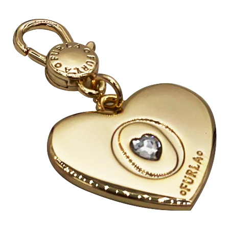 FURLA ALPHABET KEY RING - GOLD - ALPHABET O