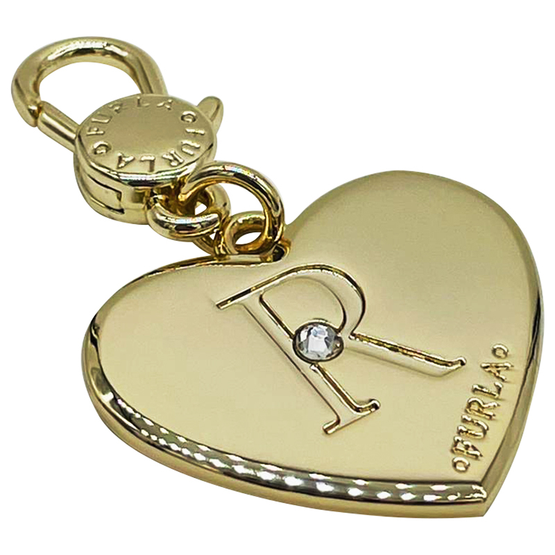 FURLA ALPHABET KEY RING - GOLD - ALPHABET R