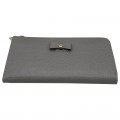 FURLA GLENDA XL ZIP AROUND - ONICE / GREY - LONG