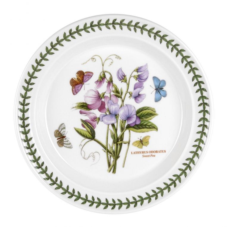 Portmeirion Botanic Garden Dinner Plate Seconds 10 Inch - Sweet Pea
