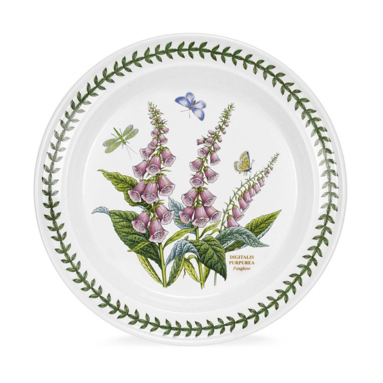 Portmeirion Botanic Garden Dinner Plate Seconds 10 Inch - Foxglove