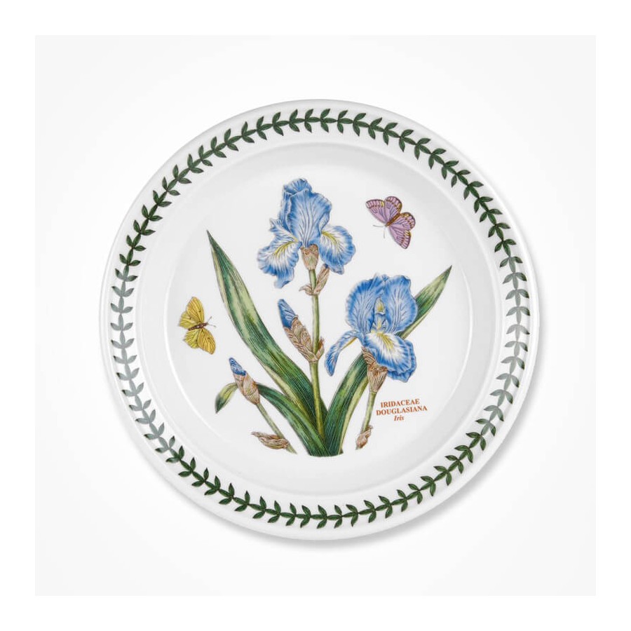 Portmeirion Botanic Garden Seconds 8 Inch/ 20cm Plate - Iris