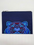 KENZO POUCH - NAVY BLUE - LARGE