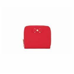 FURLA GLENDA ZIP AROUND 3D BOW PURSE - KISS/ RED - SMALL