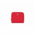 FURLA GLENDA ZIP AROUND 3D BOW PURSE - KISS/ RED - SMALL