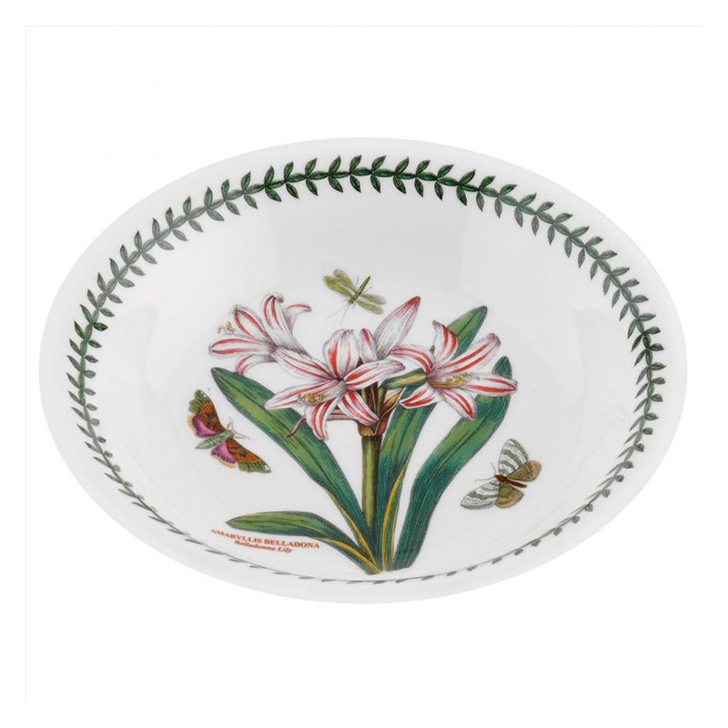 Portmeirion Botanic Garden Seconds Pasta Bowl - Belladonna Lily - 8 Inch/ 20cm