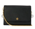 Tory Burch Emerson Chain Wallet / Crossbody - Black - One Size / 136093