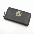 Tory Burch Britten Zip Continental Purse - Black - Long Zip Around