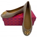 TORY BURCH EVERLY BALLET 60226 - FRENCH GRAY - SIZE US 7