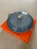 Le Creuset  Shallow Casserole - Chambray - 30cm