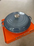 Le Creuset  Shallow Casserole - Chambray - 30cm