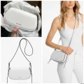 Michael Kors Lydia Crossbody - 32S5SL0C1L / Optic White - 22 x 12 x 8 cm
