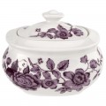 SPODE KINGSLEY WHITE SECONDS SUGAR BOX - ONE SIZE