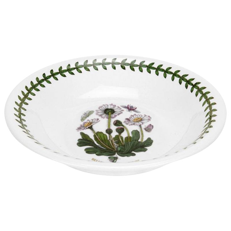 Portmeirion Botanic Garden Bowl Seconds - Daisy - 7 Inch/ 18cm